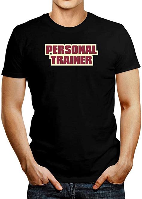Idakoos Personal Trainer T Shirt Uk Clothing