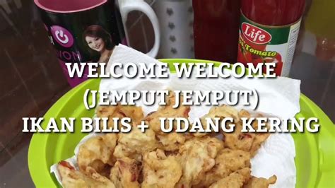 Resipi ini sangat mudah dan sesuai di buat untuk. Pkp hari ke 8 - Cekodok ikan bilis (jemput-jemput) - YouTube