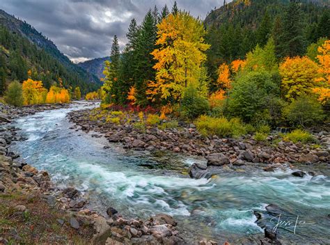 Wenatchee Rivers Luxurious Fall Color In Tumwater Canyon Jess Lee