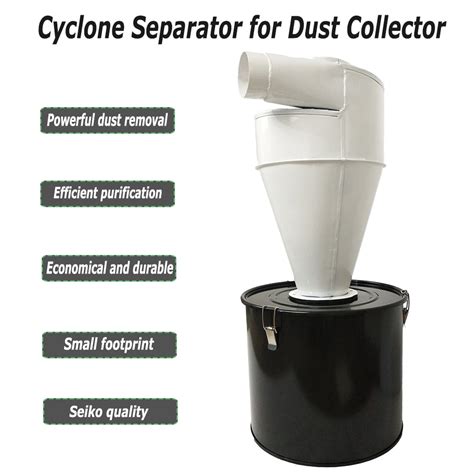 Techtongda Cyclone Dust Separator Industrial Vacuum Powder Dust