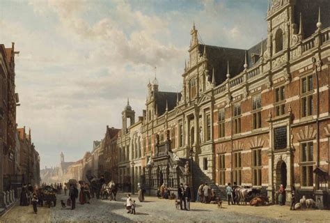 25 Dreamlike Paintings Of 19th Century Dutch Towns And Cities 5