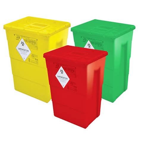 ARVS Color Coded Biomedical Waste Bins Wb 30 60 For Hospital At