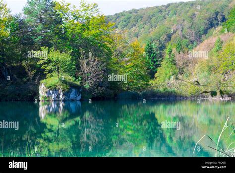 Plitvice Lakes National Park Croatia Stock Photo Alamy