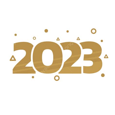 Gambar Vektor Motif Emas Tahun Baru 2023 2023 Tahun Baru Selamat