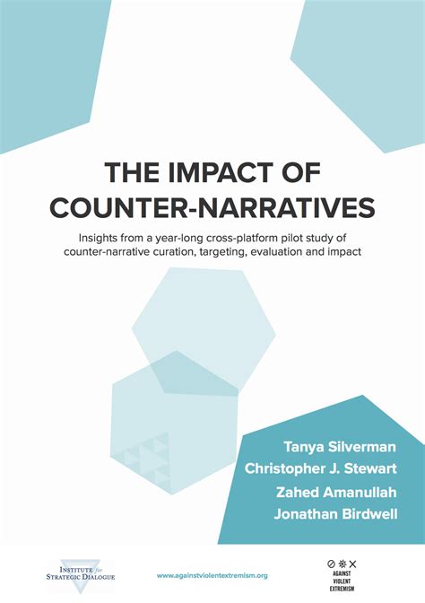 The Impact Of Counter Narratives Isd
