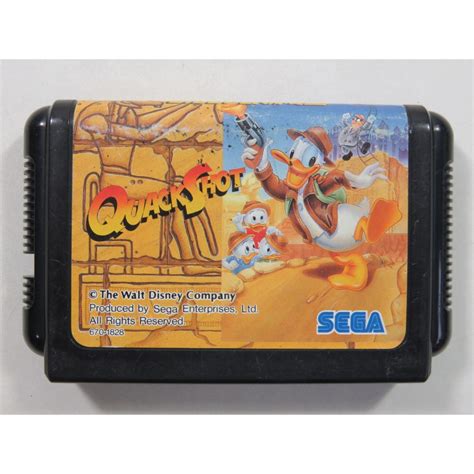 Trader Games Quackshot Sega Megadrive Md Ntsc Japan Cartridge Only