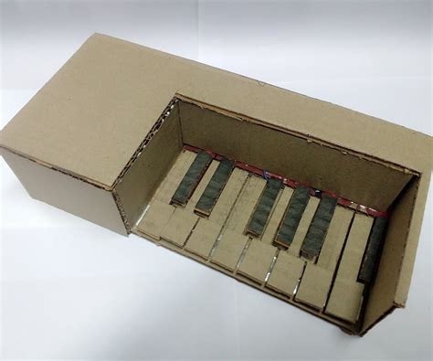 Cardboard Piano 9 Steps With Pictures Instructables