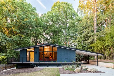 From California To Carolina Revival Of A Midcentury Modern Home