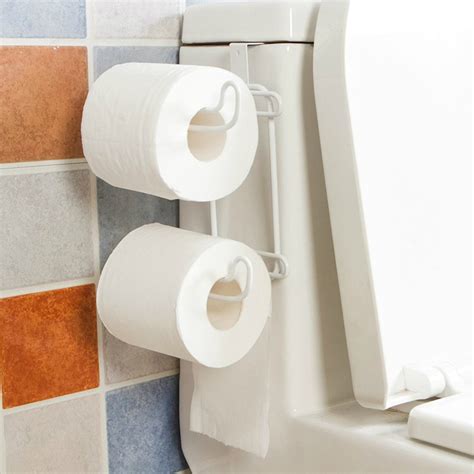 Over The Tank Toilet Paper Roll Holder Kitchen Cabinet Towel Storage