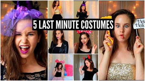 Last Minute Halloween Costume Ideas For Girls