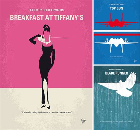 Graphic Designer Creates Over Minimalist Movie Posters