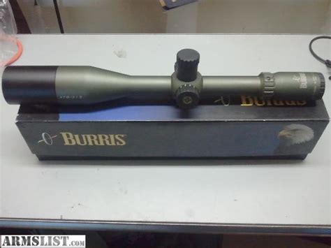 Armslist For Sale Burris Extreme Tactical Xtr 3x12 50 Olive Drab Scope
