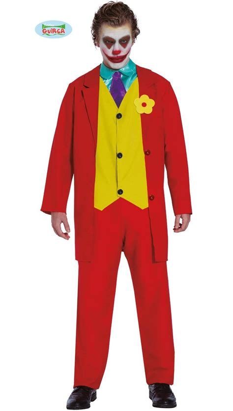 Mens Movie Mr Smile Villain Fancy Dress Costume Mens Outfit Fg Ebay