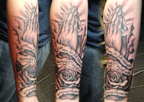 Religious Arm Tattoos For Men