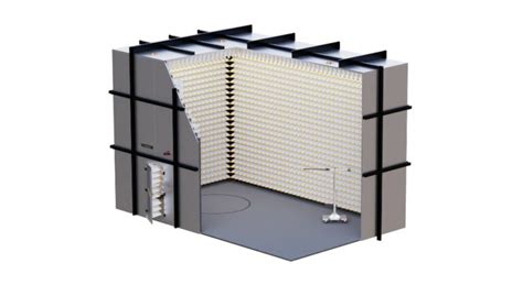 Vc3 3 Meter Semi Anechoic Emc Chamber Faraday Defense
