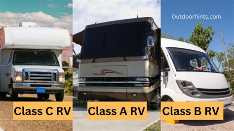 What Is Difference Between Class A B C Rv Outdoor Hints