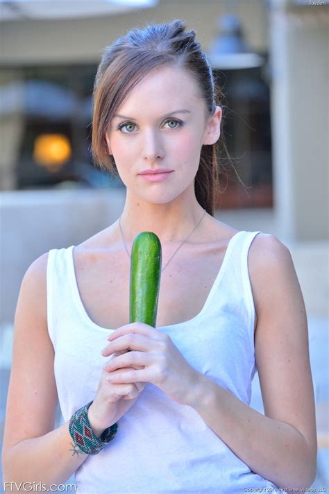 Jayden Model Jayden Displays Her Lovely Tits Masturbates With A Cucumber In A Pool R18hub