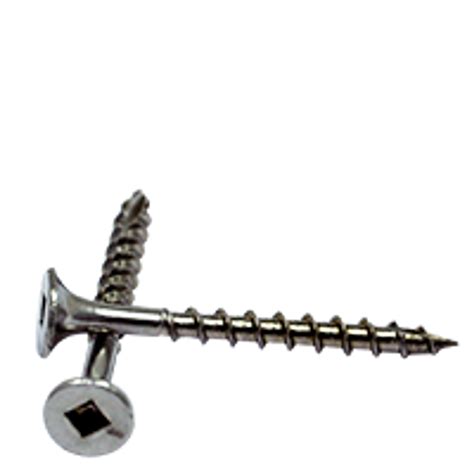 10 8x3 12 Stainless Steel 316 Square Bugle Head Deck Screws Drywall