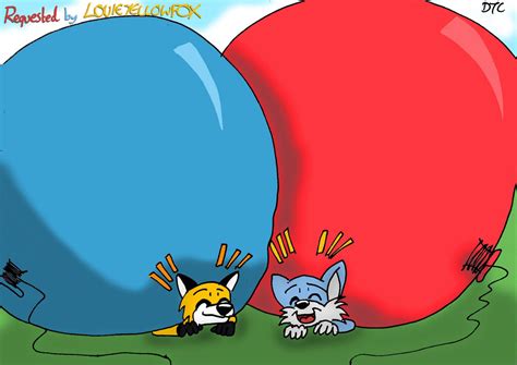 Request Squished By Balloons By Dan The Countdowner On Deviantart
