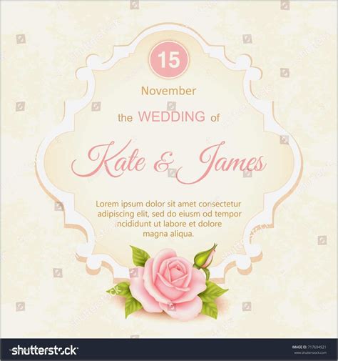 Powerpoint Wedding Invitation Template Cards Design Templates