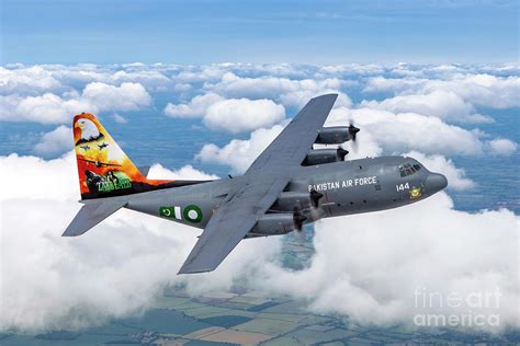 Pakistan Air Force C 130 Hercules C8 Photograph By Nir Ben Yosef