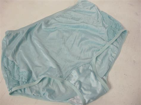 high waist nylon panties vanity fair blue panties nylon etsy uk