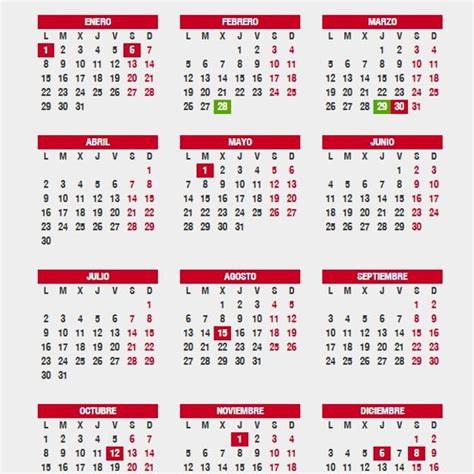 Calendario Laboral 2018 Festivos Puentes Y Semana Santa Ideal