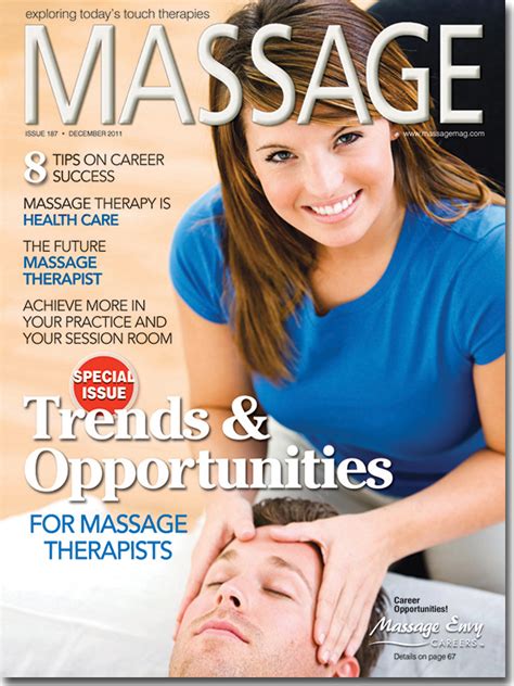 Massage Magazine Enews I December 2011 New Research Course Benefits Massage Therapy Foundation