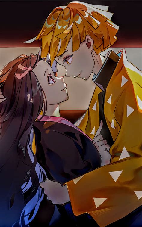 Tanjiro And Zenitsu Kiss