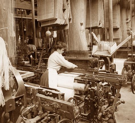Early American Manufacturing The Textile Industry Global Electronic