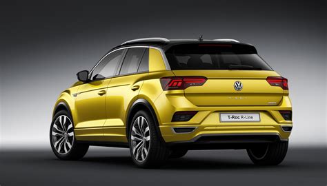 Volkswagen T Roc R Line Unveiled Sportier Look Vw T Roc R Line 4