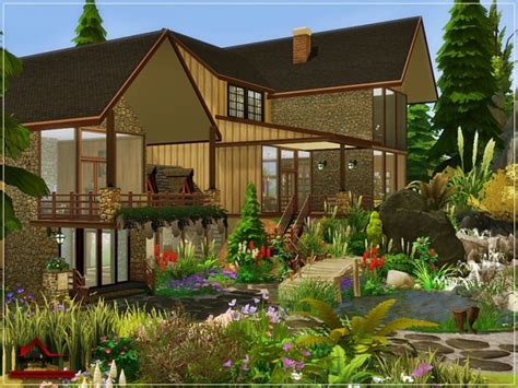 Wrzos Traditional House No Cc By Marychabb At Tsr Sims 4 Updates