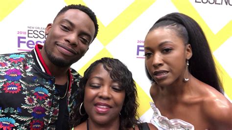 Jv Jones Interviewed Woody Mcclain And Gabrielle Dennis Of Bobby Brown