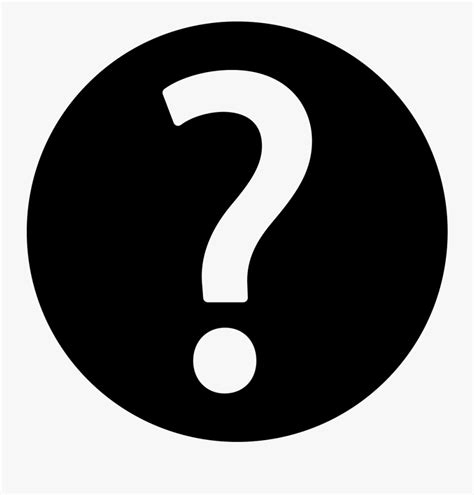 Transparent The Question Png Circle With Question Mark