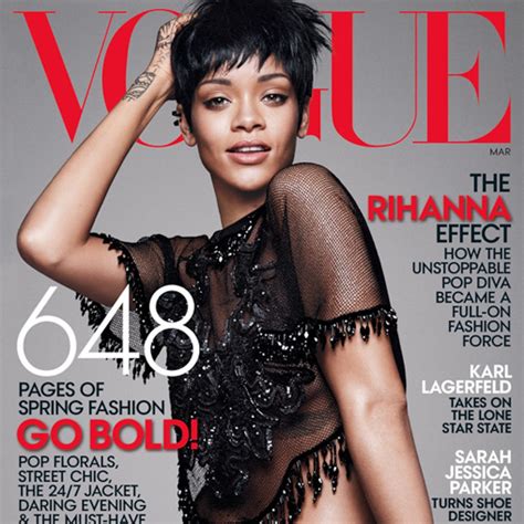 Rihanna Covers Vogue—take A Look E Online