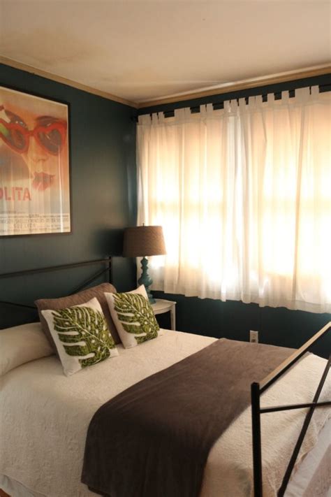 I have an orange room in my house. pretty bedroom color: Martha Stewart Plumage | Bedroom ...