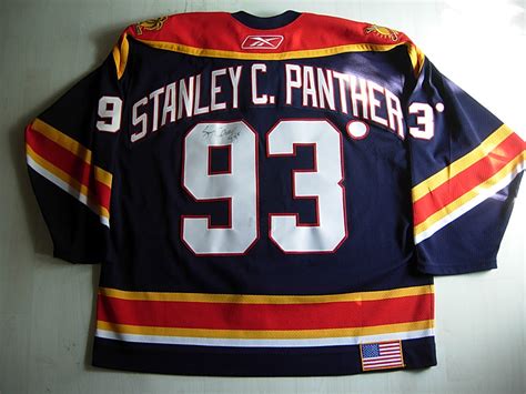 Florida Panthers Autographed Authentic Reebok Home Jersey Flickr