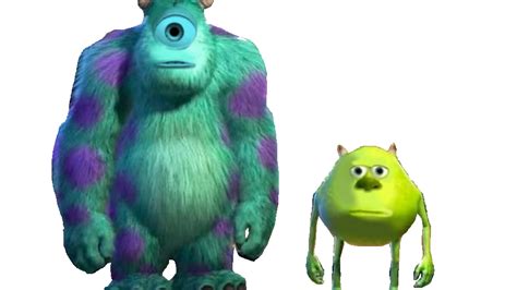 Mike And Sulley Face Swap Transparent By Ericsonic18 On Deviantart