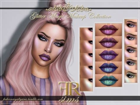 Glitter Magic Makeup Collection At Fashion Royalty Sims Sims 4 Updates