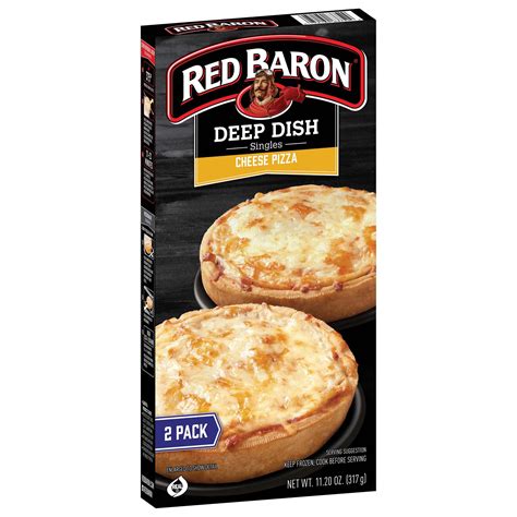 Red baron singles pizza cooking instructions. Red Baron Deep Dish Singles Cheese Pizzas - Shop Pizza at ...