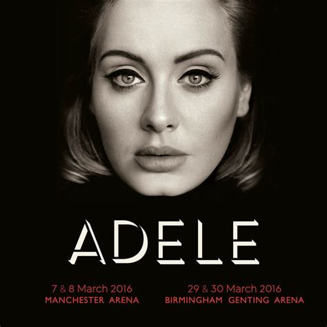 Pin By Gigs And Tours On Show And Tour Posters Adele Adele 25 Adele Music