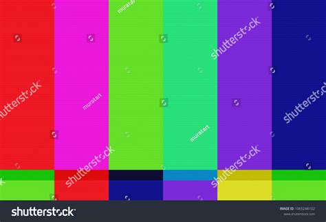 Television Test Pattern Stock Illustration 1065248102 Shutterstock