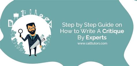 Step By Step Guide On How To Write A Critique By Experts