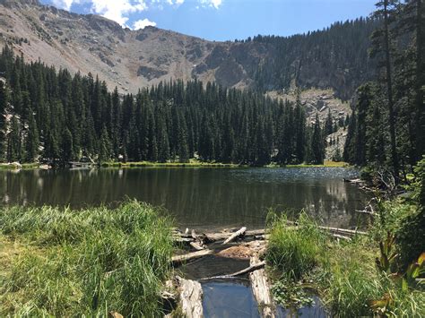 Nambe Lake In The Pecos Wilderness Near Santa Fe New Mexico Places