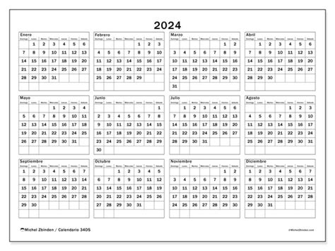 Calendario 2024 Año Iii Ds Michel Zbinden Es