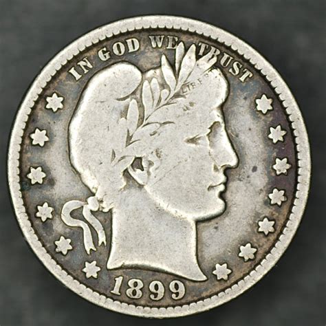 Usa Quarter Dollar 1899 Coins4all