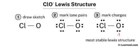 Clo Lewis Structure How To Draw The Lewis Structure For