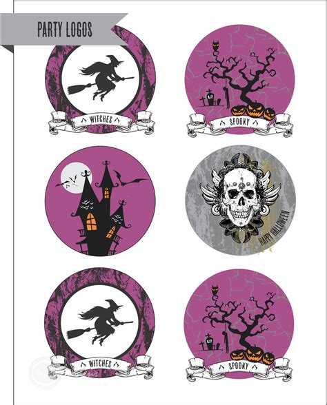 Free Halloween Party Printables From Wcc Designs Catch