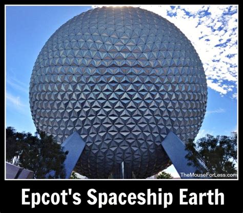 Spaceship Earth Future World Walt Disney Worlds Epcot