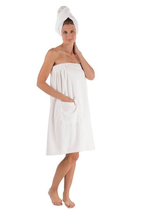 Womens Towel Wrap Bamboo Viscose Spa Wrap Set By Texere The